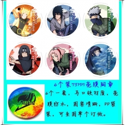 Naruto Anime round Badge Brigh...