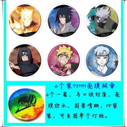 Naruto Anime round Badge Brigh...