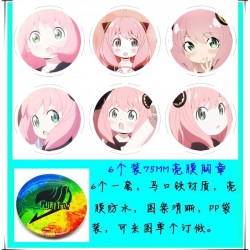 SPY×FAMILY Anime round Badge B...