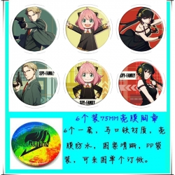 SPY×FAMILY Anime round Badge B...