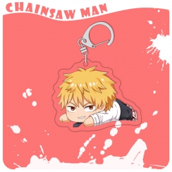 Chainsaw man acrylic pendant b...