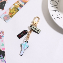 TXT Korean star key chain bag ...