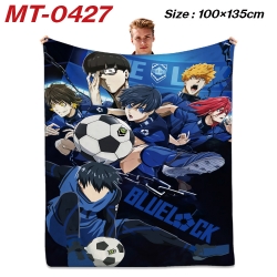 BLUE LOCK Anime flannel blanke...