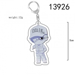 Working cell Anime Acrylic Key...