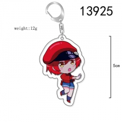 Working cell Anime Acrylic Key...