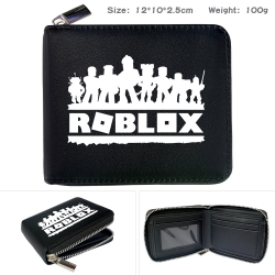 Robllox Anime zipper black lea...