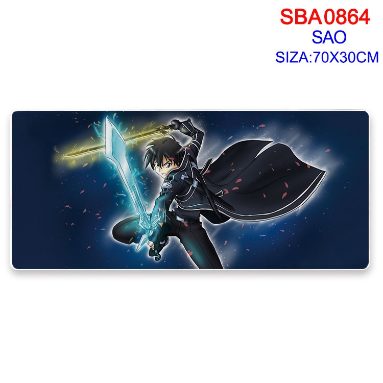 Sword Art Online Animation peripheral lock mouse pad 70X30cm SBA-864