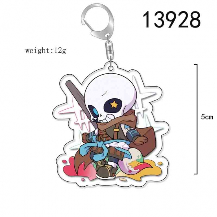 Undertale Anime Acrylic Keychain Charm price for 5 pcs 13928