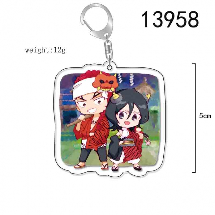 Bleach Anime Acrylic Keychain Charm price for 5 pcs 13958