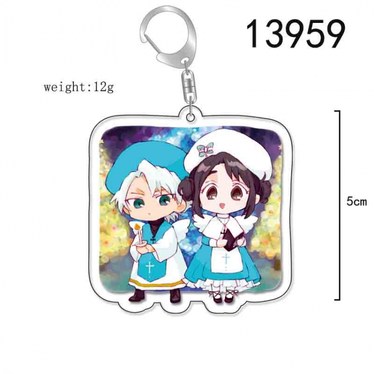 Bleach Anime Acrylic Keychain Charm price for 5 pcs 13959