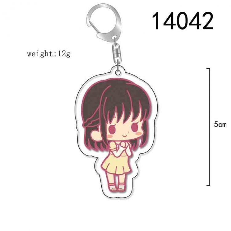 Fruits Basket Anime Acrylic Keychain Charm price for 5 pcs 14042