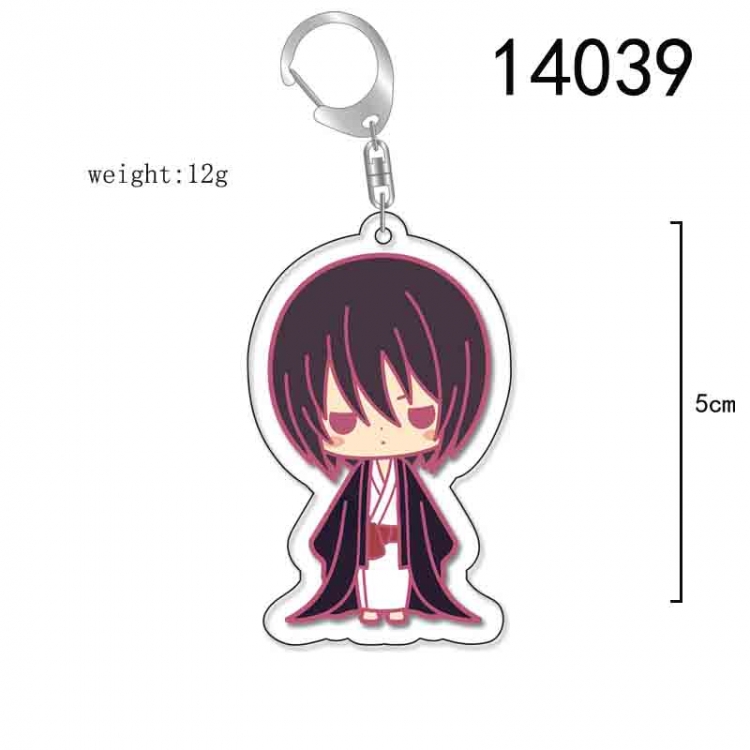 Fruits Basket Anime Acrylic Keychain Charm price for 5 pcs 14039