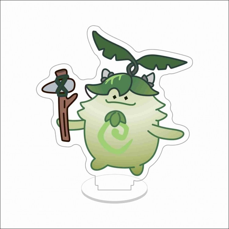 Genshin Impact Anime characters acrylic Standing Plates Keychain 10cm