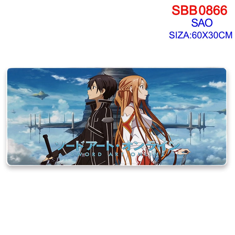 Sword Art Online Animation peripheral lock mouse pad 60X30cm SBB-866