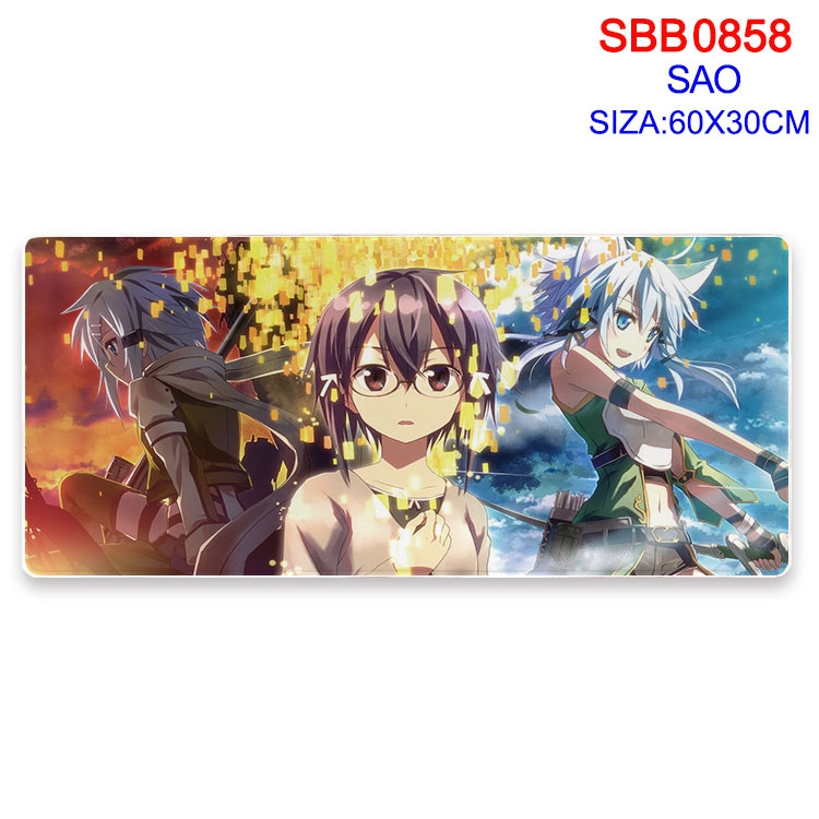 Sword Art Online Animation peripheral lock mouse pad 60X30cm SBB-858