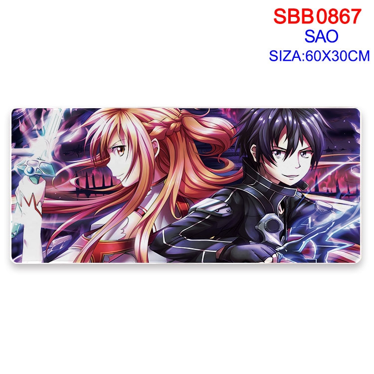 Sword Art Online Animation peripheral lock mouse pad 60X30cm SBB-867