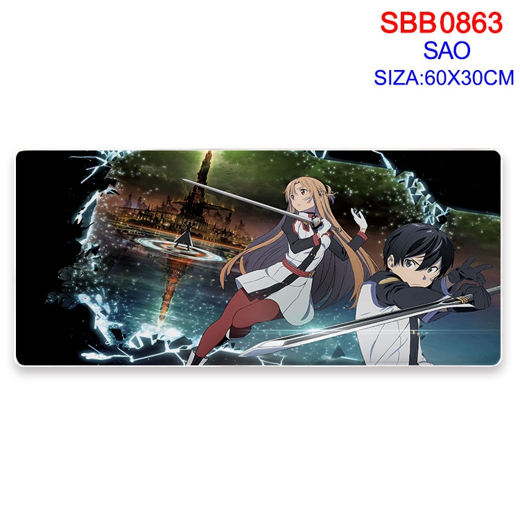 Sword Art Online Animation peripheral lock mouse pad 60X30cm SBB-863