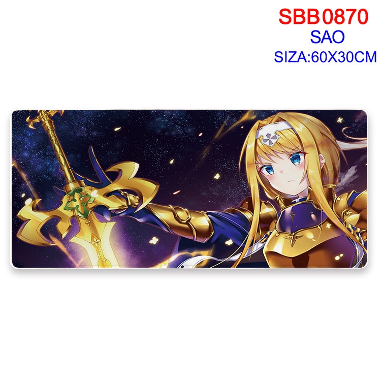 Sword Art Online Animation peripheral lock mouse pad 60X30cm SBB-870