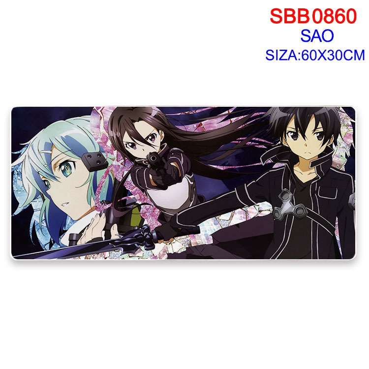 Sword Art Online Animation peripheral lock mouse pad 60X30cm SBB-860