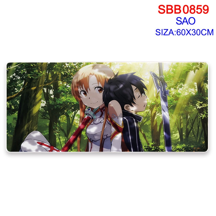 Sword Art Online Animation peripheral lock mouse pad 60X30cm  SBB-859