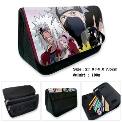 Naruto Anime Velcro canvas zip...