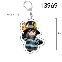 Fire Force Anime Acrylic Keych...