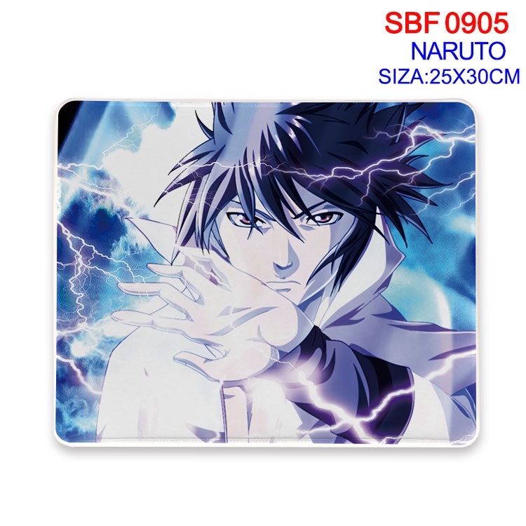 Naruto Anime peripheral edge lock mouse pad 25X30cm  SBF-905