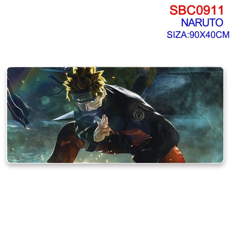 Naruto Anime peripheral edge lock mouse pad 90X40CM SBC-911
