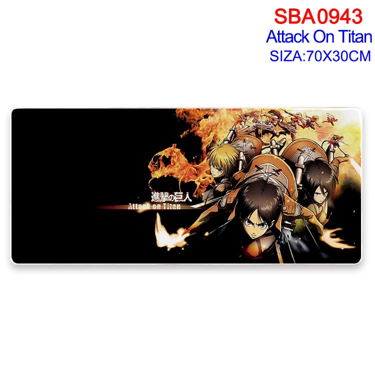 Shingeki no Kyojin Animation peripheral locking mouse pad 70X30cm SBA-943