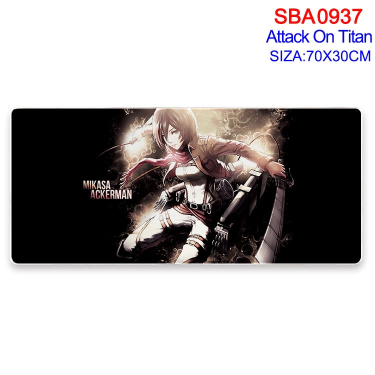 Shingeki no Kyojin Animation peripheral locking mouse pad 70X30cm SBA-937