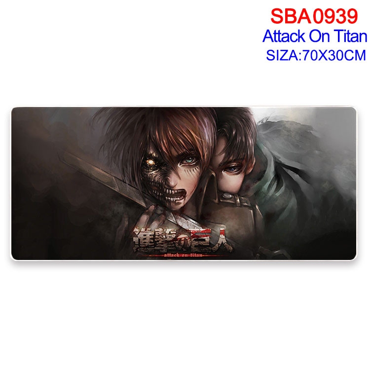 Shingeki no Kyojin Animation peripheral locking mouse pad 70X30cm  SBA-939