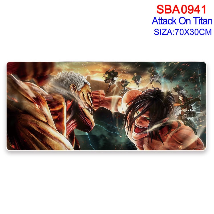 Shingeki no Kyojin Animation peripheral locking mouse pad 70X30cm SBA-941