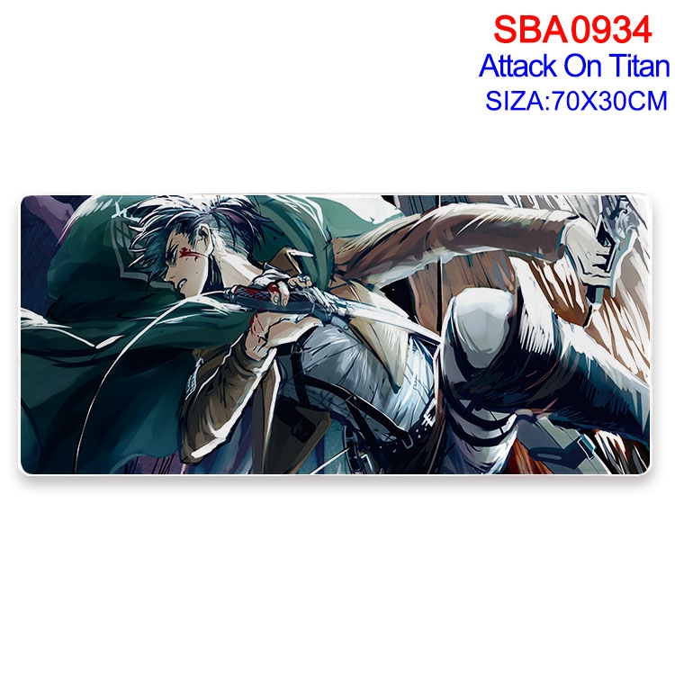 Shingeki no Kyojin Animation peripheral locking mouse pad 70X30cm SBA-934