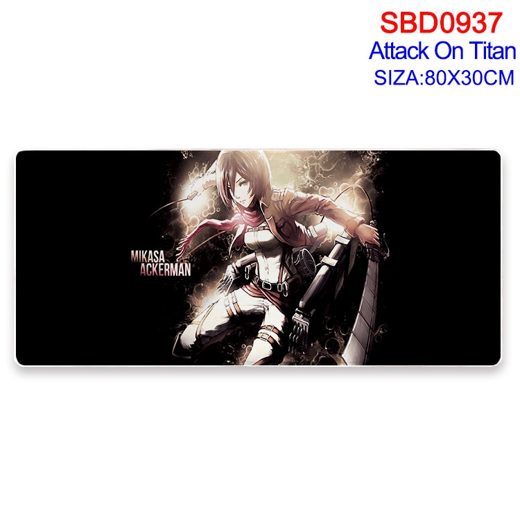 Shingeki no Kyojin Animation peripheral locking mouse pad 80X30cm  SBD-937