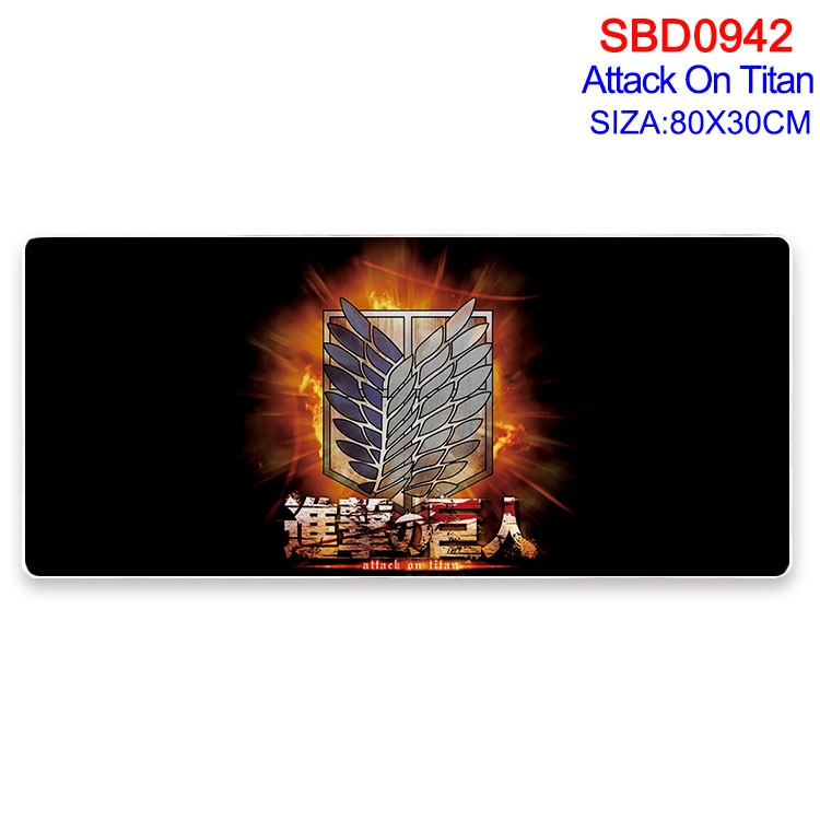 Shingeki no Kyojin Animation peripheral locking mouse pad 80X30cm SBD-942