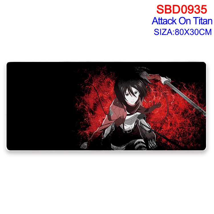 Shingeki no Kyojin Animation peripheral locking mouse pad 80X30cm SBD-935