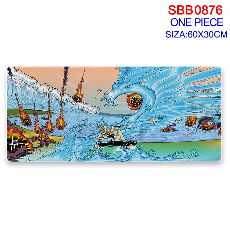 One Piece Animation peripheral locking mouse pad  60X30cm   SBB-876