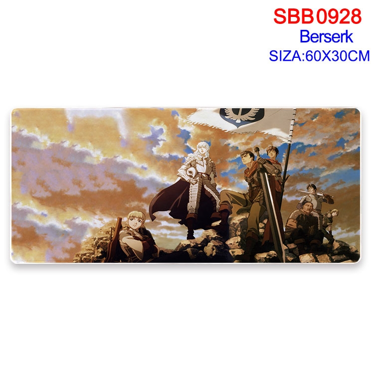 Berserk Animation peripheral locking mouse pad 60X30cm SBB-928
