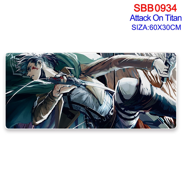 Shingeki no Kyojin Animation peripheral locking mouse pad 60X30cm SBB-934