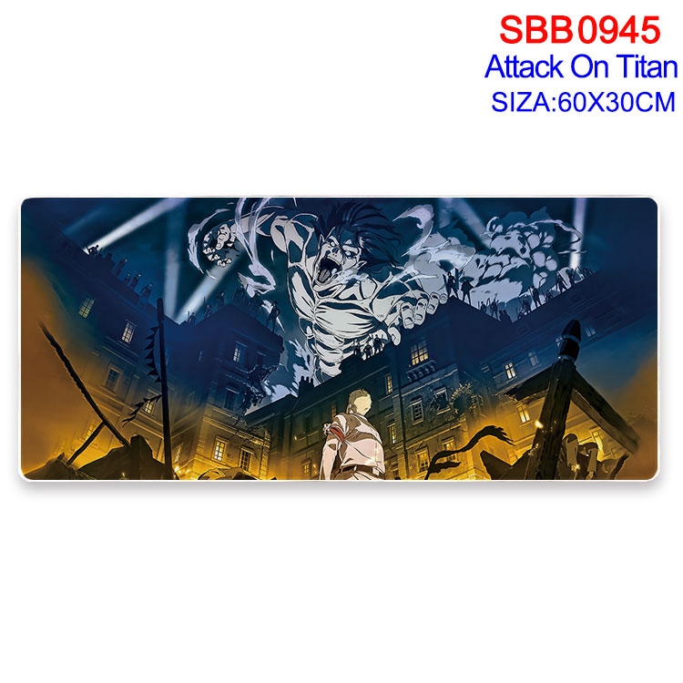 Shingeki no Kyojin Animation peripheral locking mouse pad 60X30cm  SBB-945