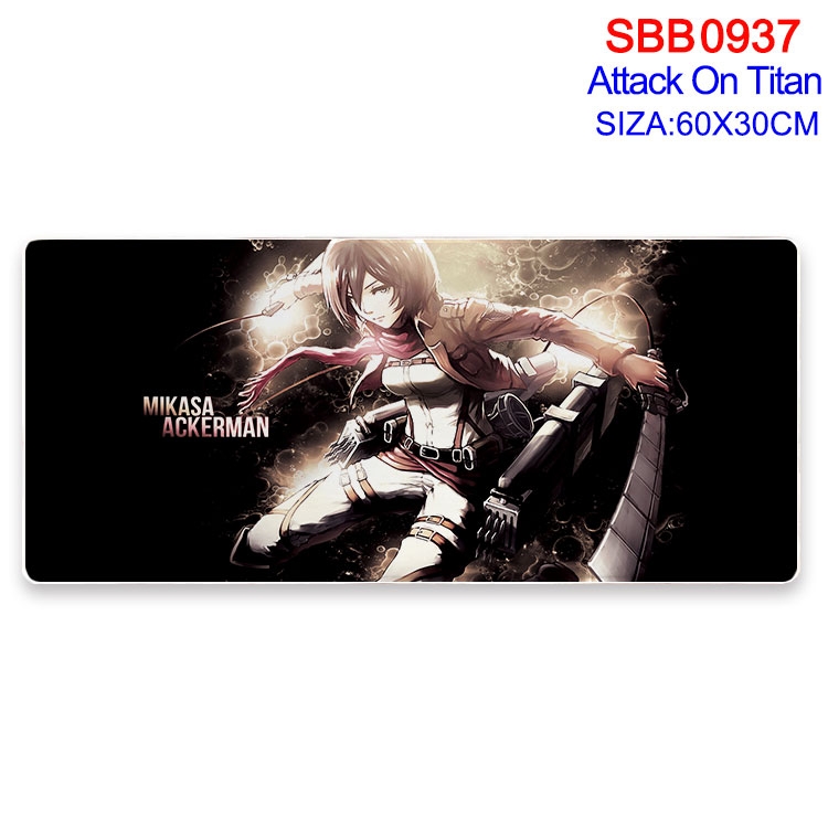 Shingeki no Kyojin Animation peripheral locking mouse pad 60X30cm  SBB-937