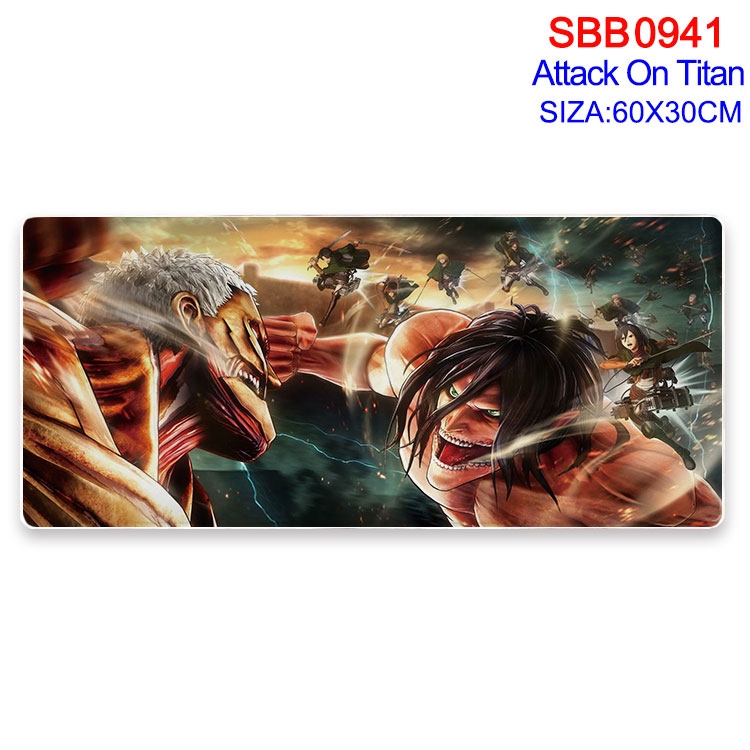 Shingeki no Kyojin Animation peripheral locking mouse pad 60X30cm SBB-941