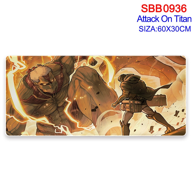 Shingeki no Kyojin Animation peripheral locking mouse pad 60X30cm SBB-936