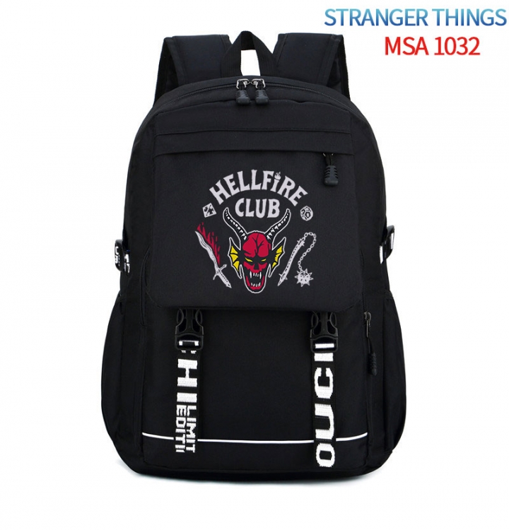 Stranger Things Animation trend large capacity travel bag backpack 31X46X14cm MSA-1032