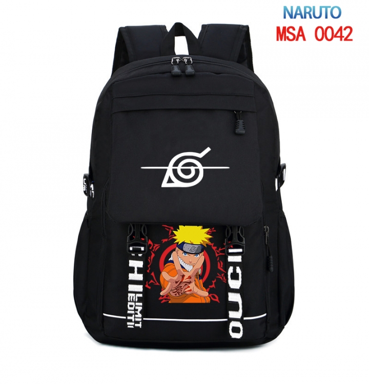 Naruto Animation trend large capacity travel bag backpack 31X46X14cm MSA-0042
