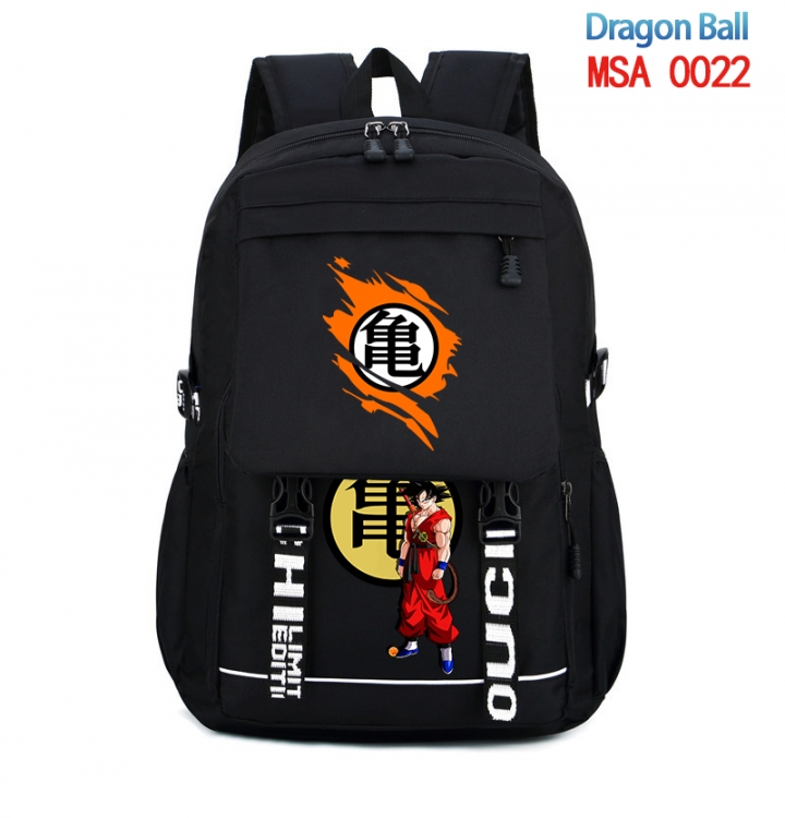 DRAGON BALL Animation trend large capacity travel bag backpack 31X46X14cm MSA-0022