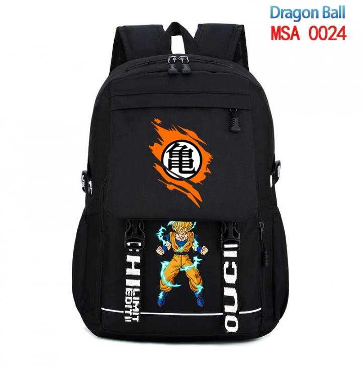DRAGON BALL Animation trend large capacity travel bag backpack 31X46X14cm MSA-0024