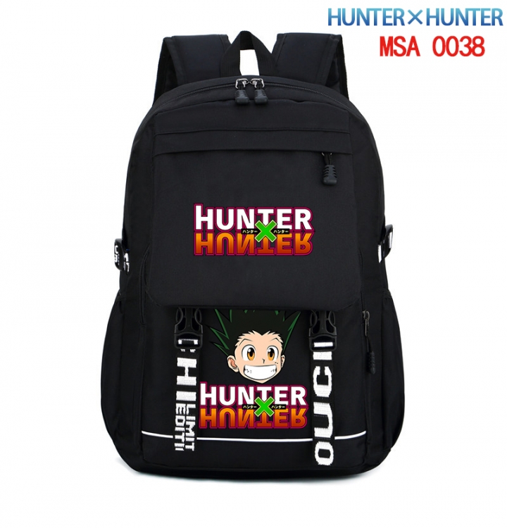 HunterXHunter Animation trend large capacity travel bag backpack 31X46X14cm MSA-0038