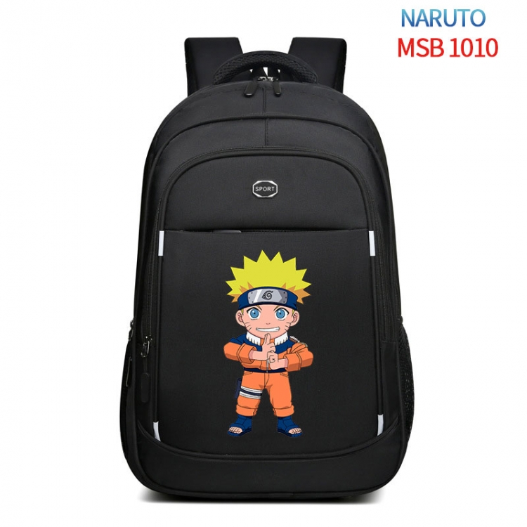 Naruto Anime fashion Oxford noodle backpack backpack travel bag 35x21x55cm MSB-1010