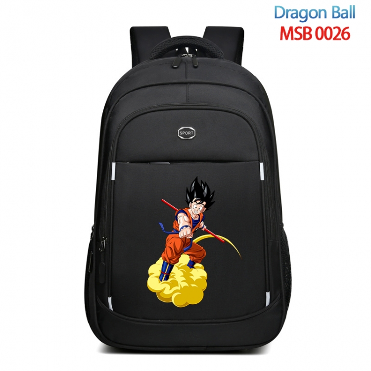 DRAGON BALL Anime fashion Oxford noodle backpack backpack travel bag 35x21x55cm MSB-0026